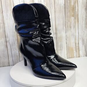 NEW - GUESS Women's Narissa Pointy Toe Western Heeled Booties - Size 9.5 M